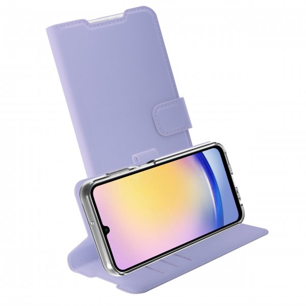 Vivanco Samsung Galaxy A35 Fodral Classic Wallet Lavendel