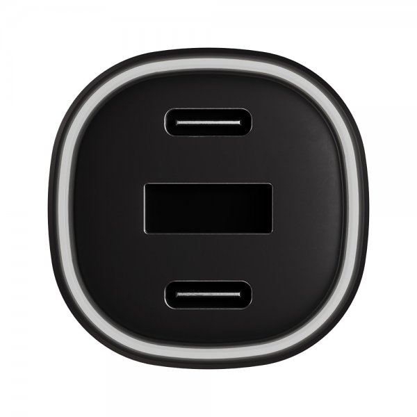 Vivanco Billaddare Super Fast PD 60W USB-A/USB-C Svart