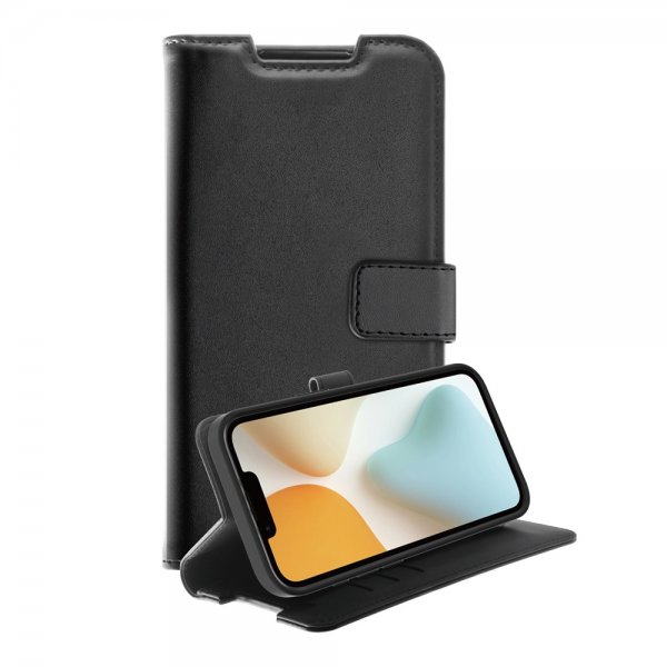 Vivanco iPhone 16e/17e Fodral Classic Wallet Svart
