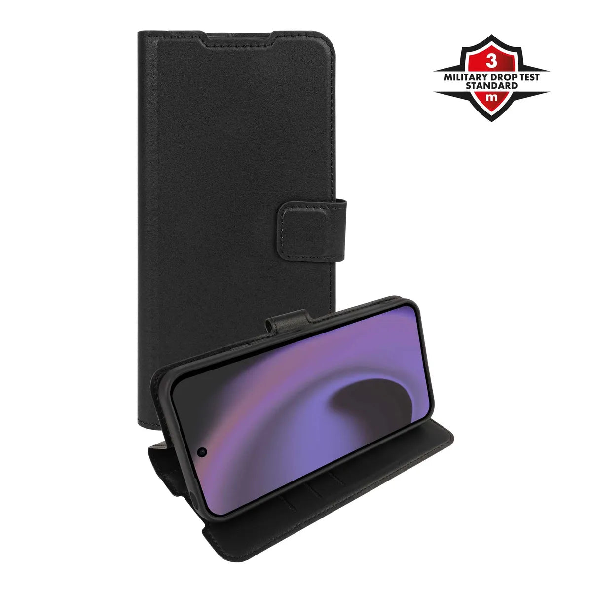 X2O Realme C100 Fodral Classic Wallet Svart