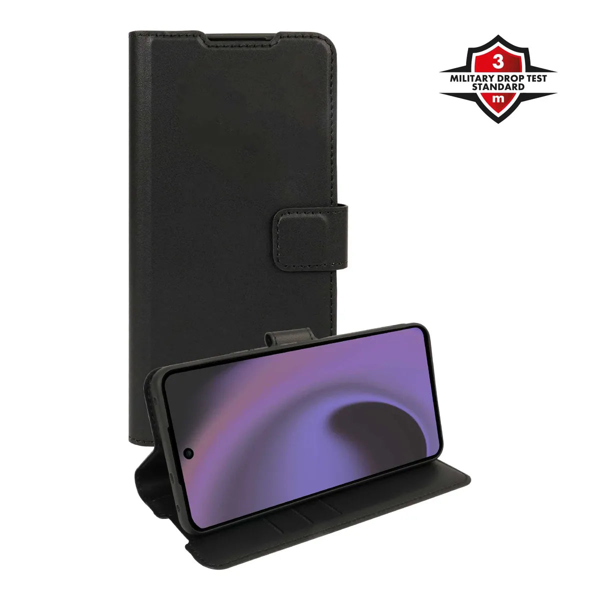 X2O Realme 16 Pro Plus Fodral Classic Wallet Svart