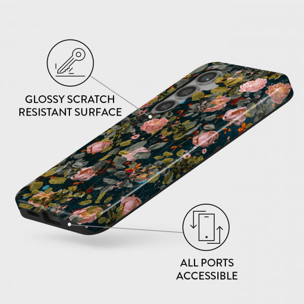 Burga Samsung Galaxy S24 FE Skal Tough Bloomy Garden