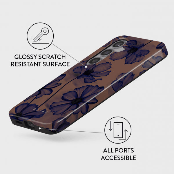 Burga Samsung Galaxy S24 Skal Tough Velvet Night