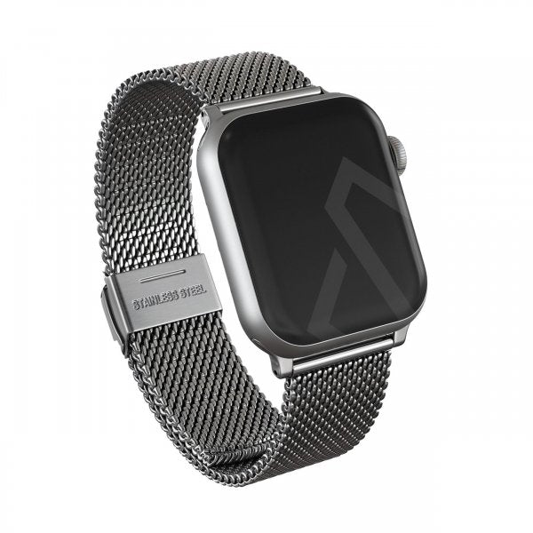 Burga Apple Watch 38/40/41/42mm Armband Mesh Elegance Silver