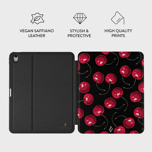 Burga iPad Air 11 (M2/M3/M4) Fodral Folio Cherrybomb