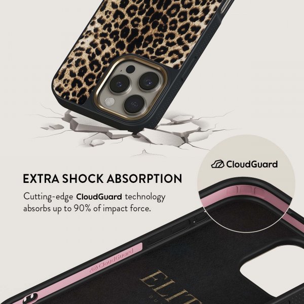 Burga iPhone 15 Skal Elite Dark MagSafe Player