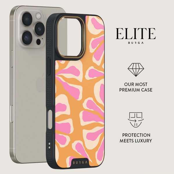 Burga iPhone 15 Pro Max Skal Elite Dark MagSafe Aloha