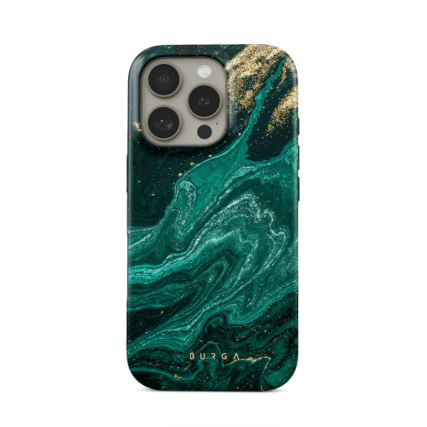 Burga iPhone 14 Skal Tough MagSafe Emerald Pool