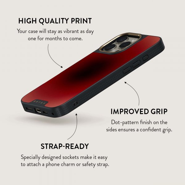 Burga iPhone 15 Plus Skal Elite Dark MagSafe No Talking