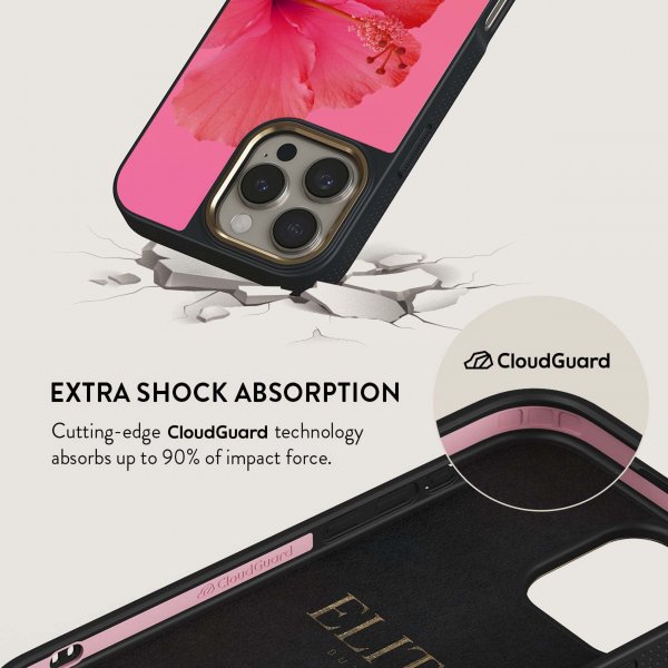 Burga iPhone 15 Pro Skal Elite Dark MagSafe Island Girl