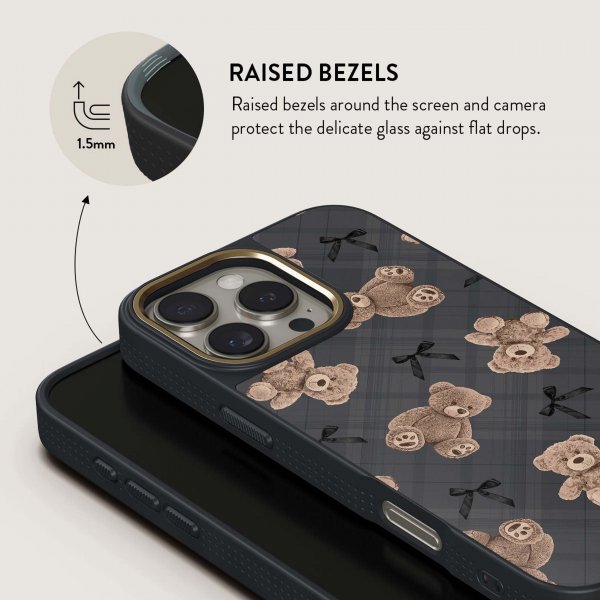 Burga iPhone 16 Plus Skal Elite Dark MagSafe BFF