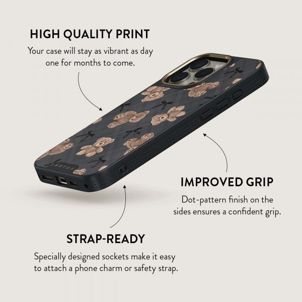 Burga iPhone 16 Plus Skal Elite Dark MagSafe BFF