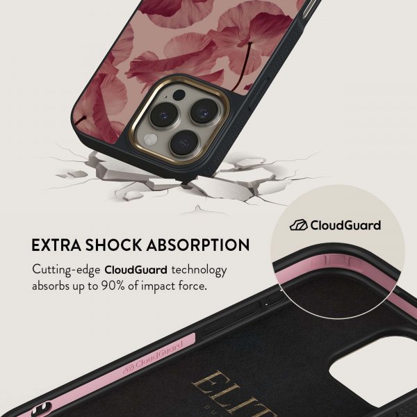Burga iPhone 15 Pro Skal Elite Dark MagSafe Tender Kiss