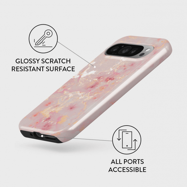Burga Google Pixel 9 Pro XL Skal Tough Golden Coral