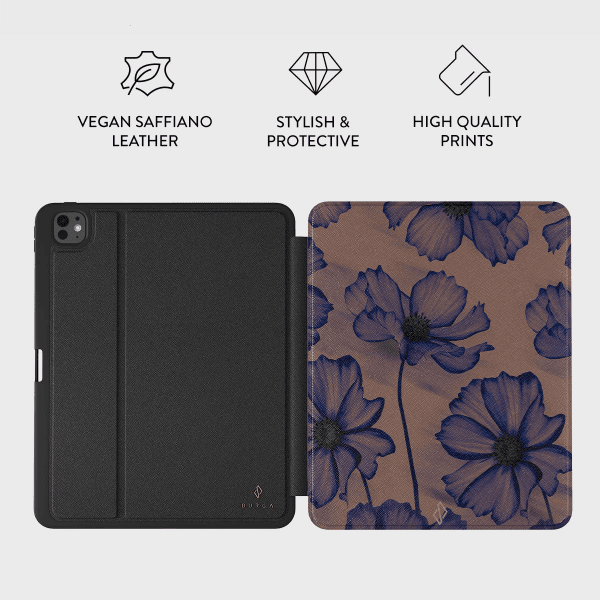 Burga iPad Pro 13 (M4/M5) Fodral Folio Velvet Night