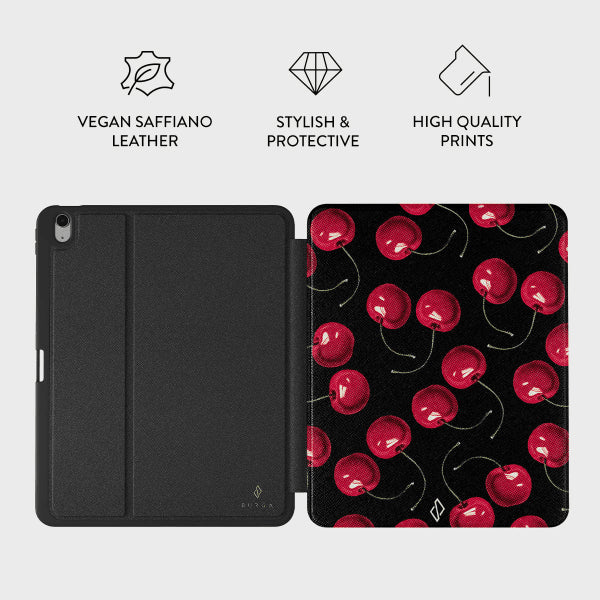 Burga iPad Air 13 (M2/M3/M4) Fodral Folio Cherrybomb