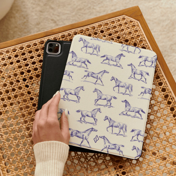 Burga iPad Pro 13 (M4/M5) Fodral Folio Derby Race