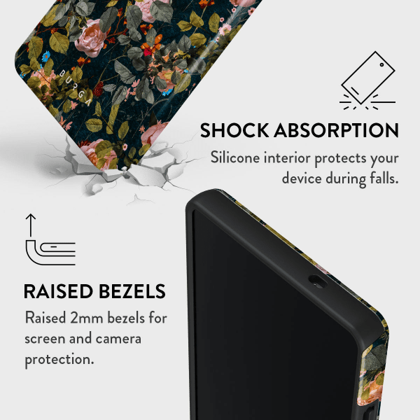 Burga Samsung Galaxy S25 Plus Skal Tough Bloomy Garden