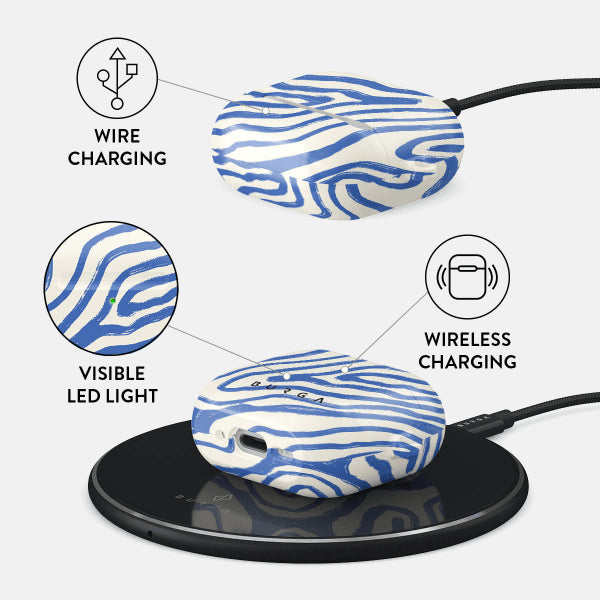 Burga AirPods 4 Skal Design Seven Seas