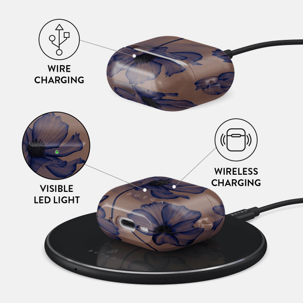Burga AirPods 4 Skal Design Velvet Night