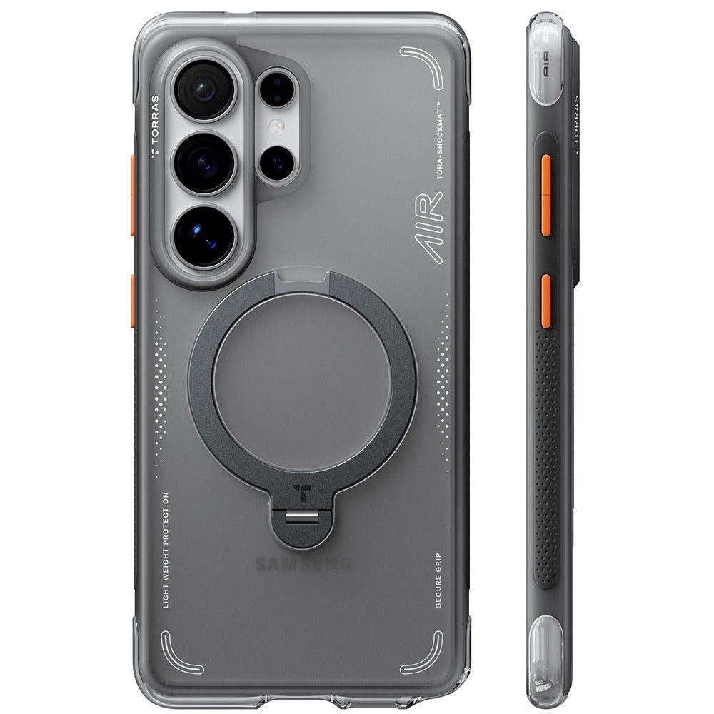 Torras Samsung Galaxy S26 Ultra Skal Ostand Q3 Air Shadow Black