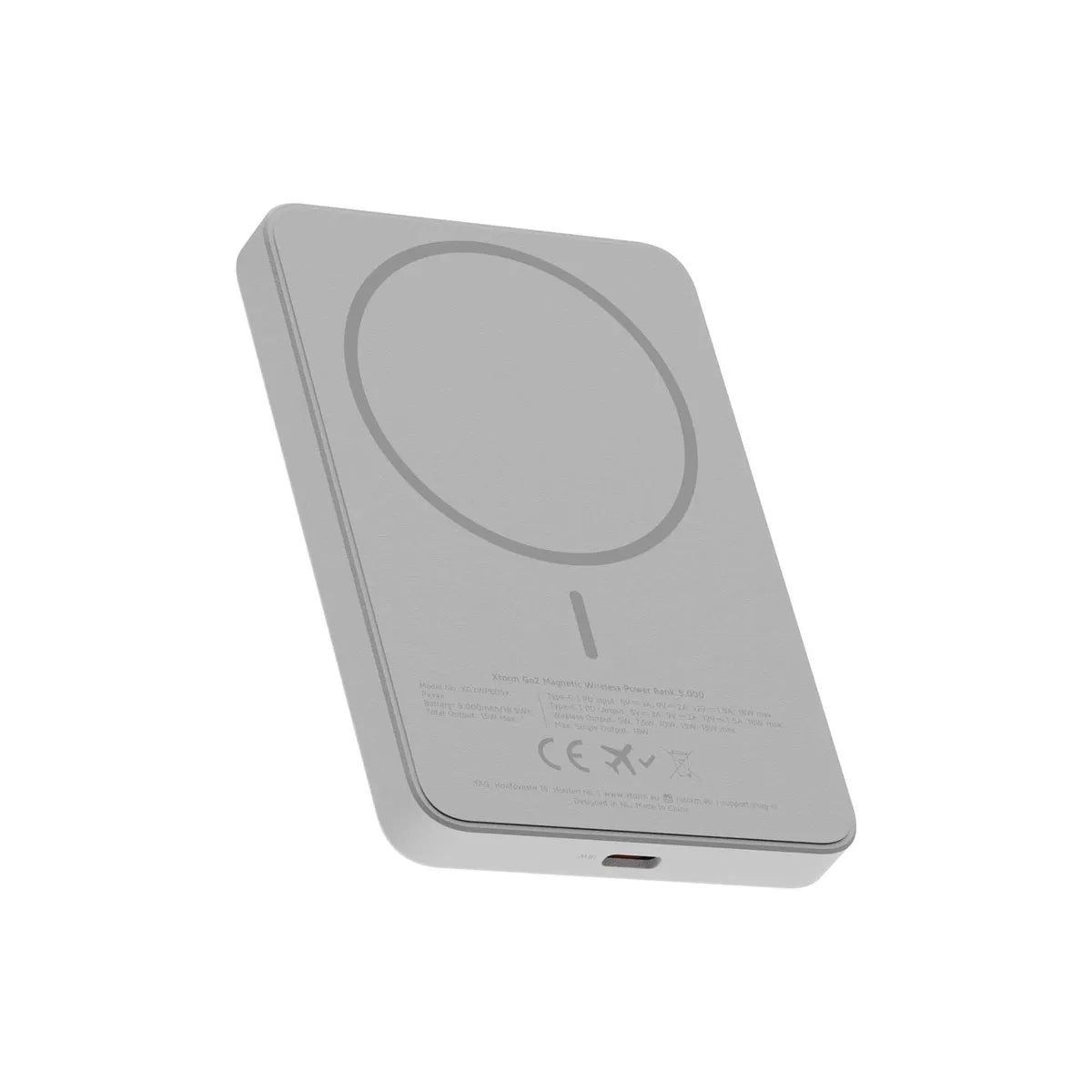 Xtorm MagSafe Powerbank Go2 Magnetic 15W USB-C 5000mAh Ice
