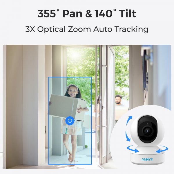 Reolink E1 Zoom (E340) Smart Inomhuskamera WiFi