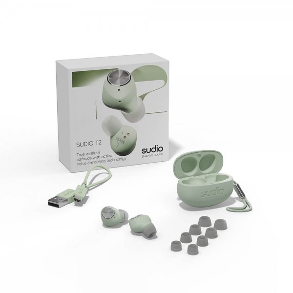 Sudio Hörlurar T2 Jade