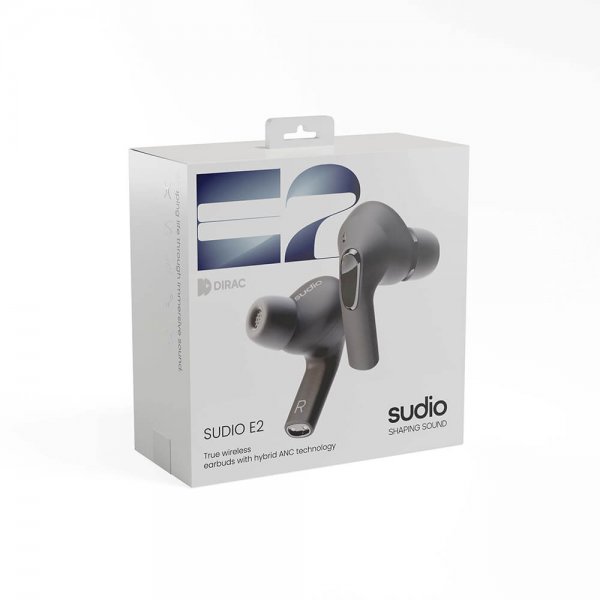 Sudio E2 Trådlösa Hörlurar In-Ear TWS ANC Svart