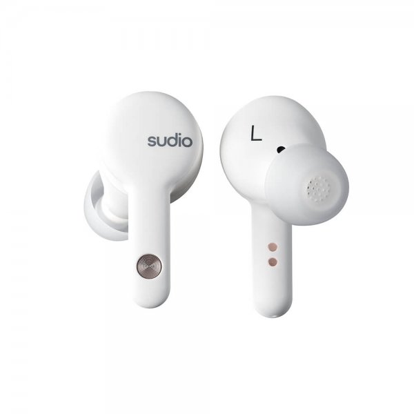 Sudio Hörlurar In-Ear A2 True Wireless ANC Vit