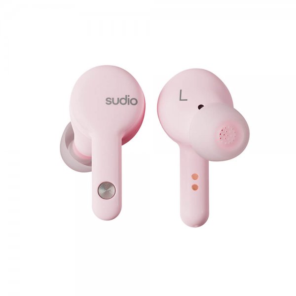 Sudio Hörlurar In-Ear A2 True Wireless ANC Rosa