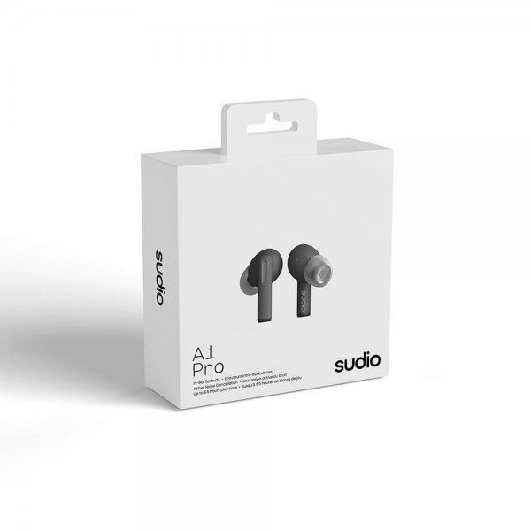 Sudio Hörlurar A1 Pro True Wireless ANC Svart