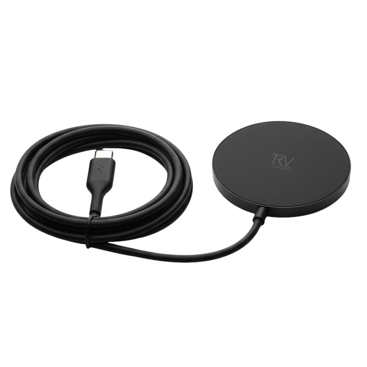 Rvelon Trådlös MagSafe Laddare med Stativ Qi2 15W USB-C Grå
