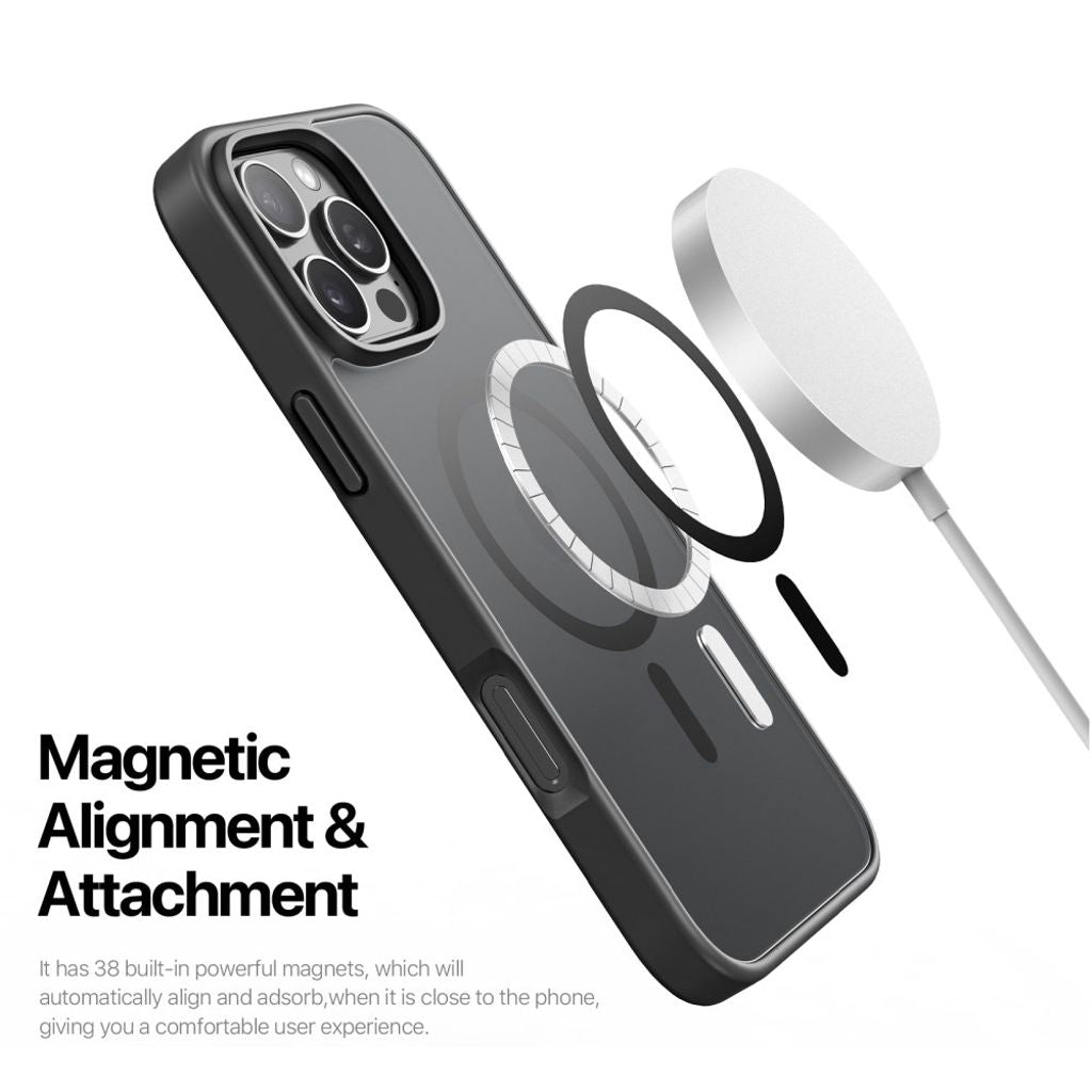 Dux Ducis iPhone 16 Pro Skal Yind Series MagSafe Svart