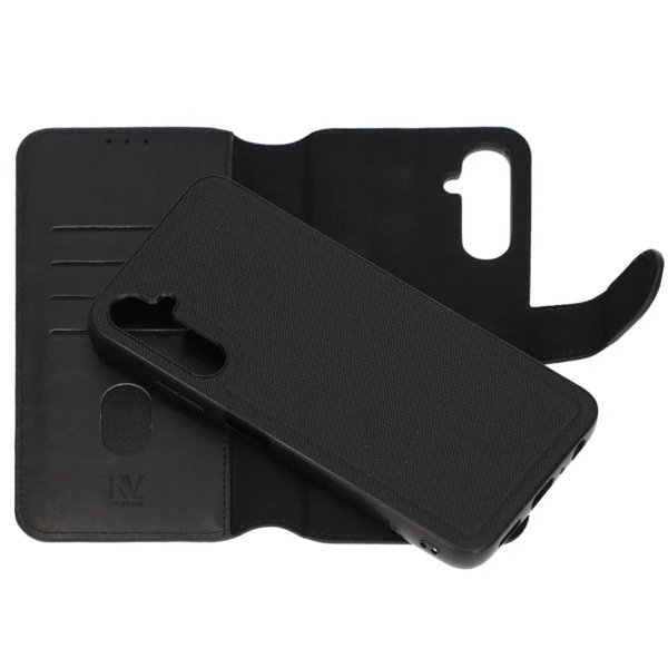 Rvelon Samsung Galaxy A55 Fodral Magnetiskt Avtagbart Skal Svart