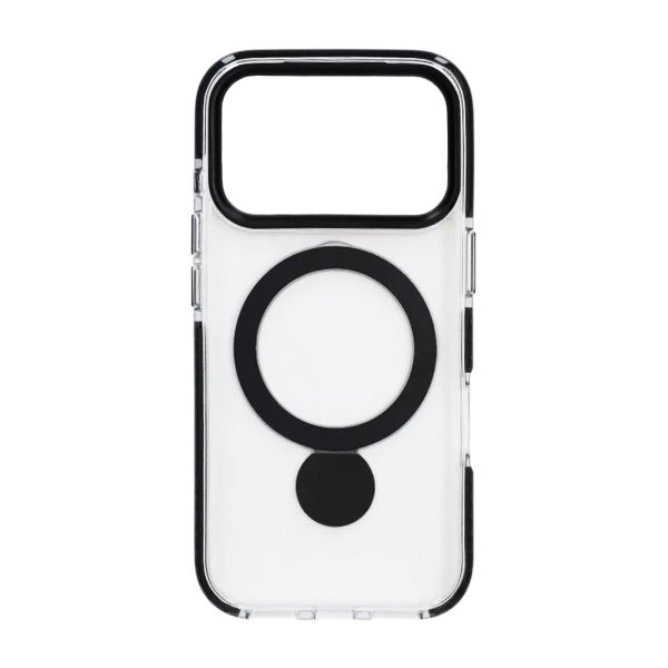 iPhone 17 Pro Skal Ringstativ MagSafe Svart