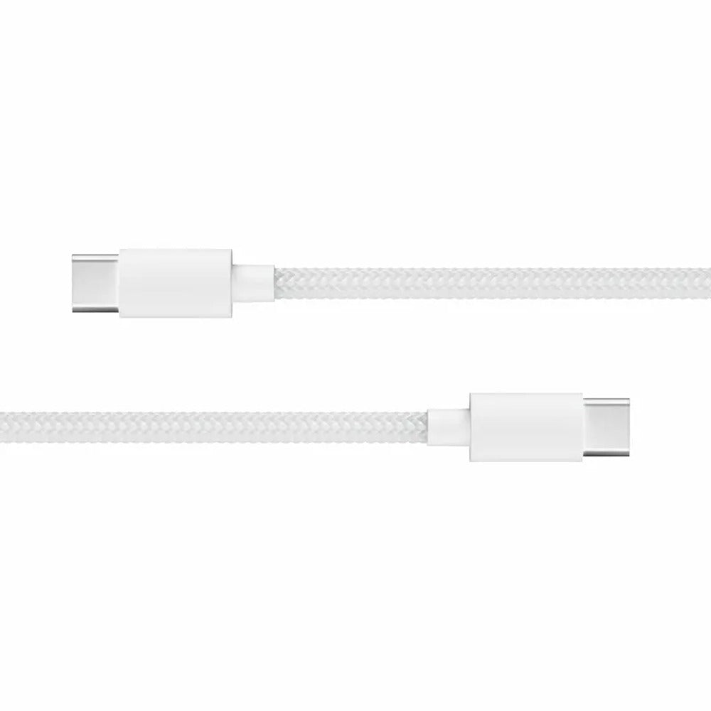 X2O 65W Dual Slim Hemmaladdarset USB-C/C GaN 1.5m Vit