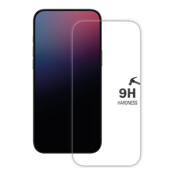 X2O iPhone 17 Pro Max Skärmskydd Härdat Skyddsglas 9H