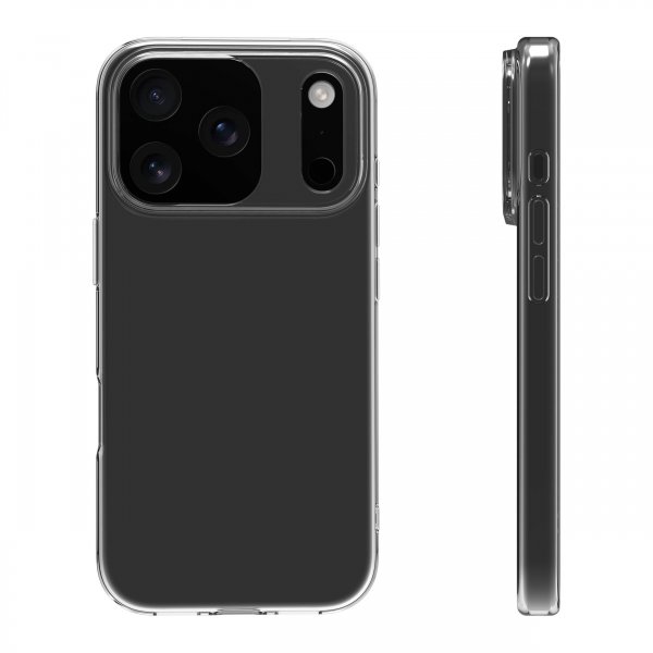 X2O iPhone 17 Pro Skal Soft Clear Cover Transparent