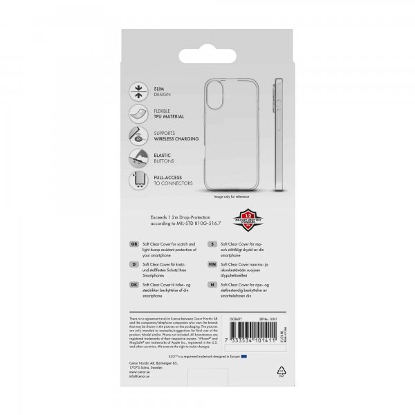 X2O Samsung Galaxy A37 Skal Soft Clear Cover Transparent