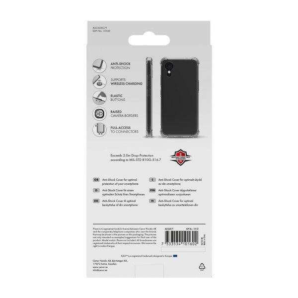 X2O Samsung Galaxy XCover 7 Skal Anti-Shock Transparent