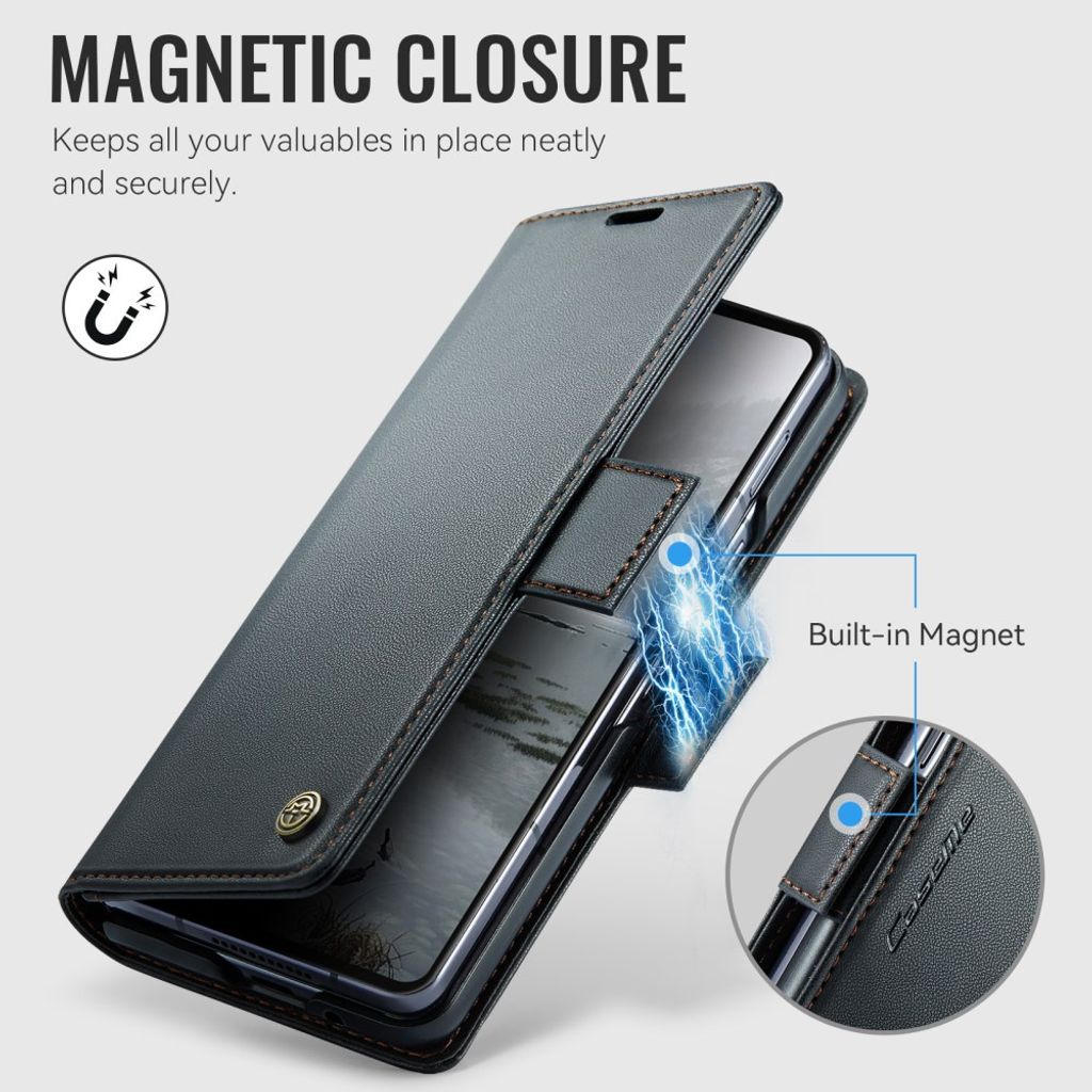CaseMe Samsung Galaxy Z Fold 8 Ultra Fodral 023 Series Svart