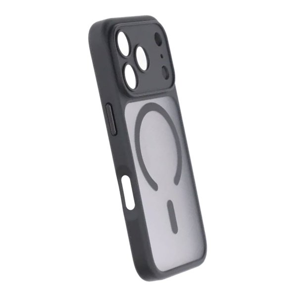 Rvelon iPhone 17 Pro Max Skal TPU MagSafe Svart/Transparent