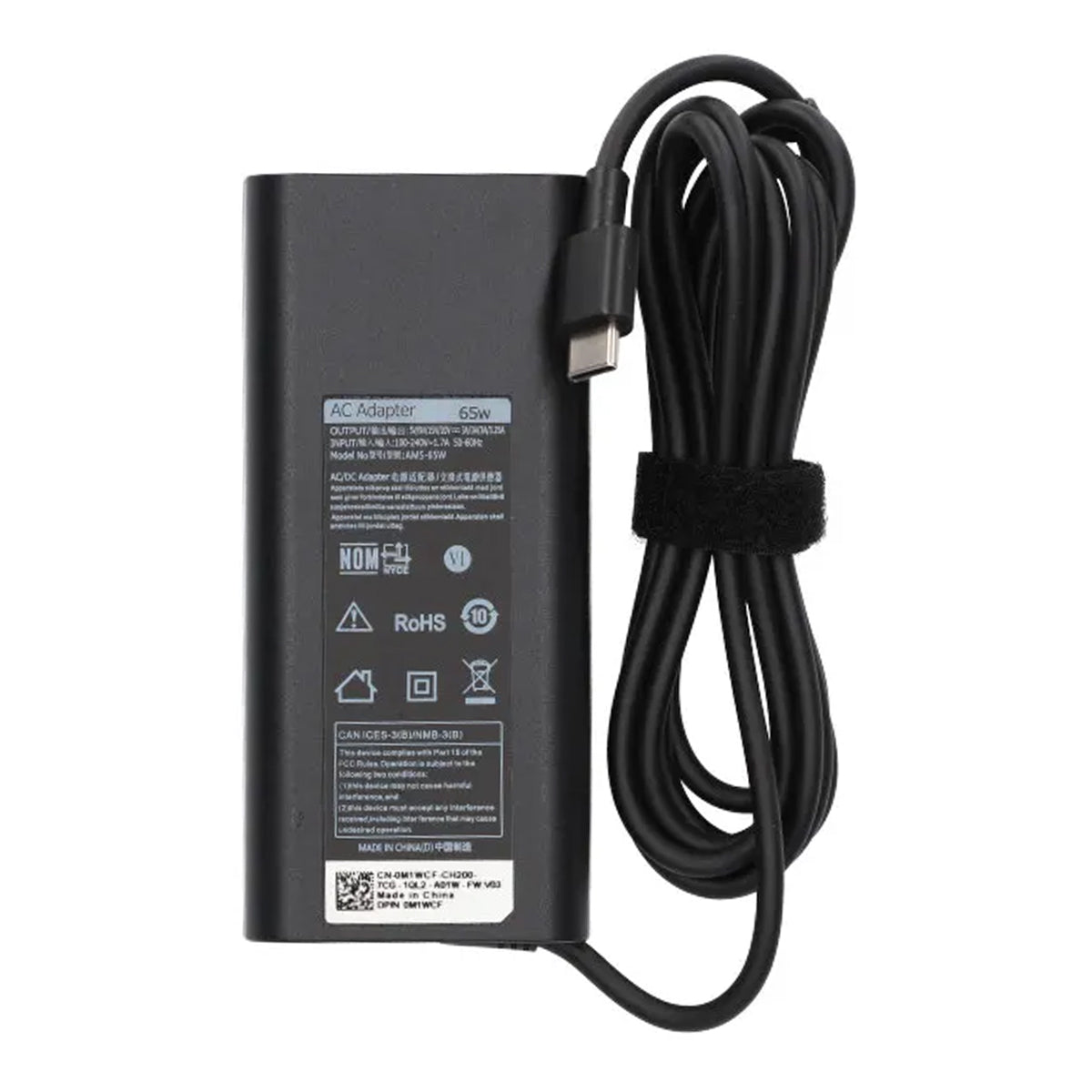 Nätadapter Laddare för Dell 65W USB-C 19.5V