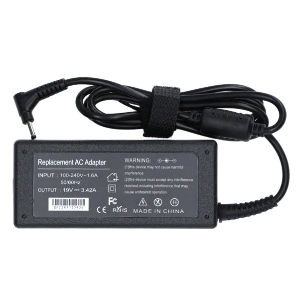 Nätadapter Laddare för Acer 65W 19V 3.0×1.0 mm