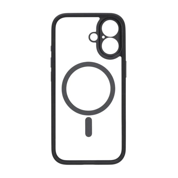 iPhone 17 Skal Kamerasarg MagSafe Svart Transparent