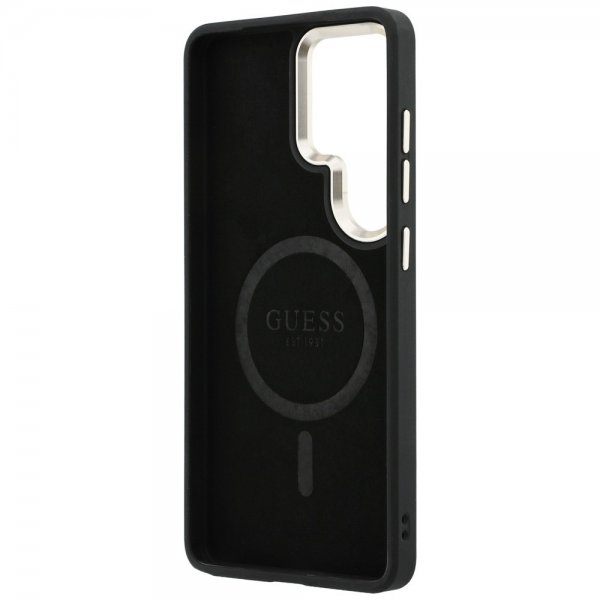 Guess Samsung Galaxy S26 Ultra Skal 4G Embossed MagSafe Svart