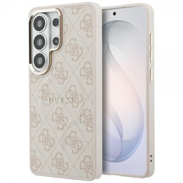 Guess Samsung Galaxy S26 Ultra Skal 4G Embossed MagSafe Rosa