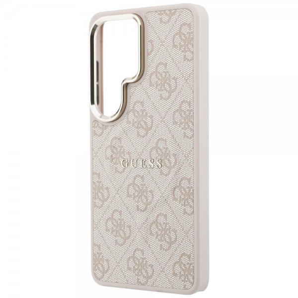Guess Samsung Galaxy S26 Ultra Skal 4G Embossed MagSafe Rosa