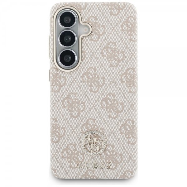 Guess Samsung Galaxy S26 Skal 4G Round MagSafe Rosa